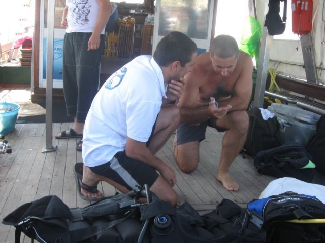  preparing the equipment 